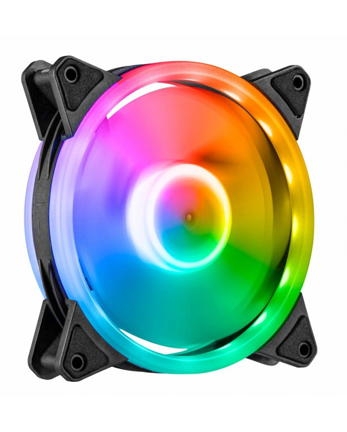 ROAR LED ανεμιστήρας , 120mm, 4pin & 3pin, dual ring RGB