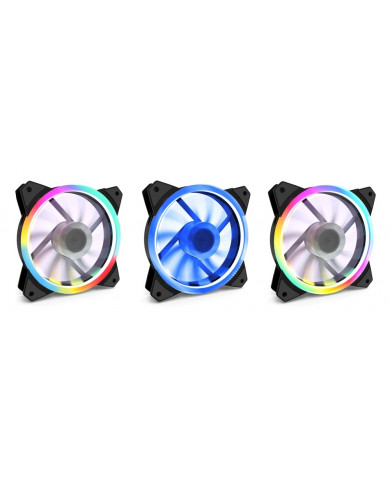ORICO LED ανεμιστήρας , 120mm, 6pin, dual ring RGB