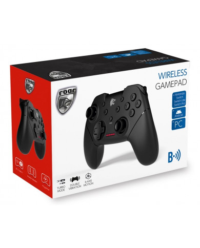 ROAR ασύρματο gamepad  για Nintendo Switch, PC & Android, μαύρο