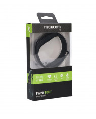 Maxcom Smartband FW20 Soft Μαύρο IP67 Silicon Band