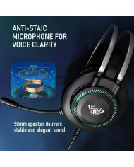 Aula S601USB Over Ear Gaming Headset (3.5mm / USB)