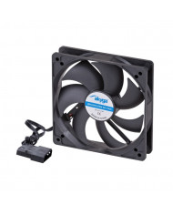 Case Fan Akyga AW-12A-BK 120mm Molex Μαύρο Case Fan Akyga AW-12A-BK 120mm Molex Μαύρο
