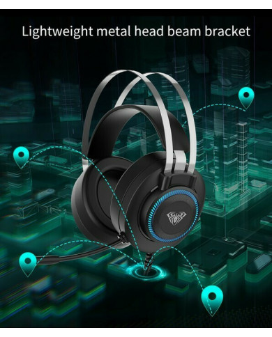 Aula S601USB Over Ear Gaming Headset (3.5mm / USB)