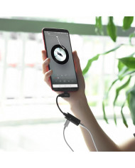 Αντάπτορας Hoco LS19 2 σε 1 USB-C σε USB-C Θηλυκό και 3.5 mm 1.5A Θηλυκό Μαύρο Αντάπτορας Hoco LS19 2 σε 1 USB-C σε USB-C Θηλυκό και 3.5 mm 1.5A Θηλυκό Μαύρο