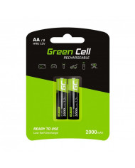 Μπαταρία Επαναφορτιζόμενη Green Cell GR06 HR6 2000 mAh size AA 1.2V Τεμ. 2