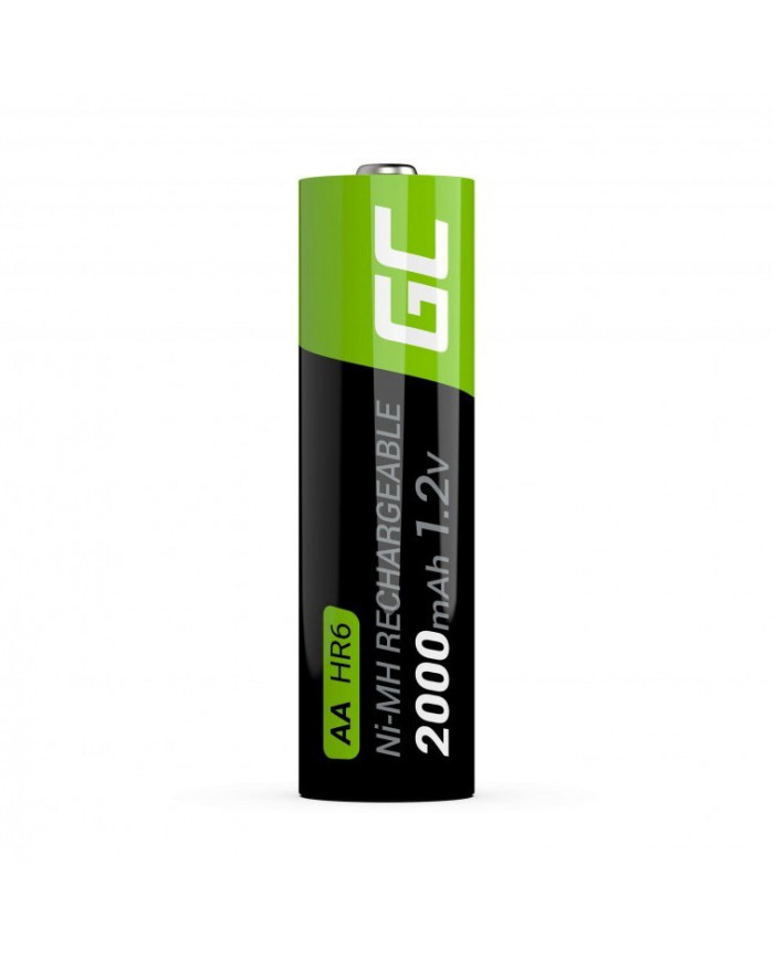 Μπαταρία Επαναφορτιζόμενη Green Cell GR06 HR6 2000 mAh size AA 1.2V Τεμ. 2