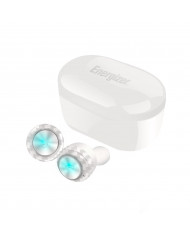 Bluetooth TWS Earphones Energizer UIX30WH V 5.0 Διάρκεια Μπαταρίας 4 Ώρες και Πλήκτρα Ελέγxου Λευκό
