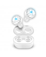 Bluetooth TWS Earphones Energizer UIX30WH V 5.0 Διάρκεια Μπαταρίας 4 Ώρες και Πλήκτρα Ελέγxου Λευκό