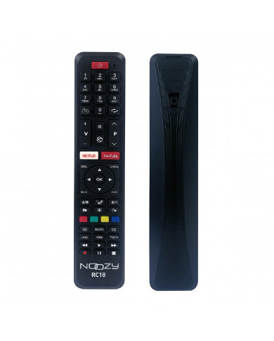 Τηλεχειριστήριο Noozy RC18 για Τηλεοράσεις Vestel, F&U, Telefunken, Turbo-X Άμεσης Αντικατάστασης χωρίς Προγραμματισμό