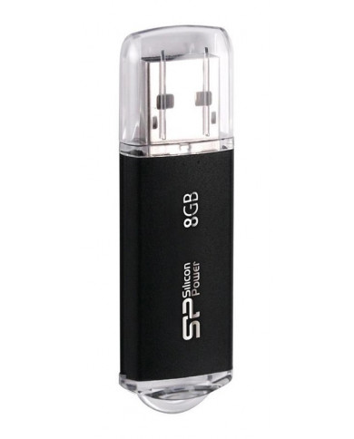 SILICON POWER USB Flash Drive Ultima II-I, 8GB, USB 2.0, μαύρο SILICON POWER USB Flash Drive Ultima II-I, 8GB, USB 2.0, μαύρο