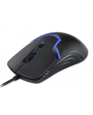 ROAR ενσύρματο gaming ποντίκι , oπτικό, 1600DPI, 4 πλήκτρα, μαύρο