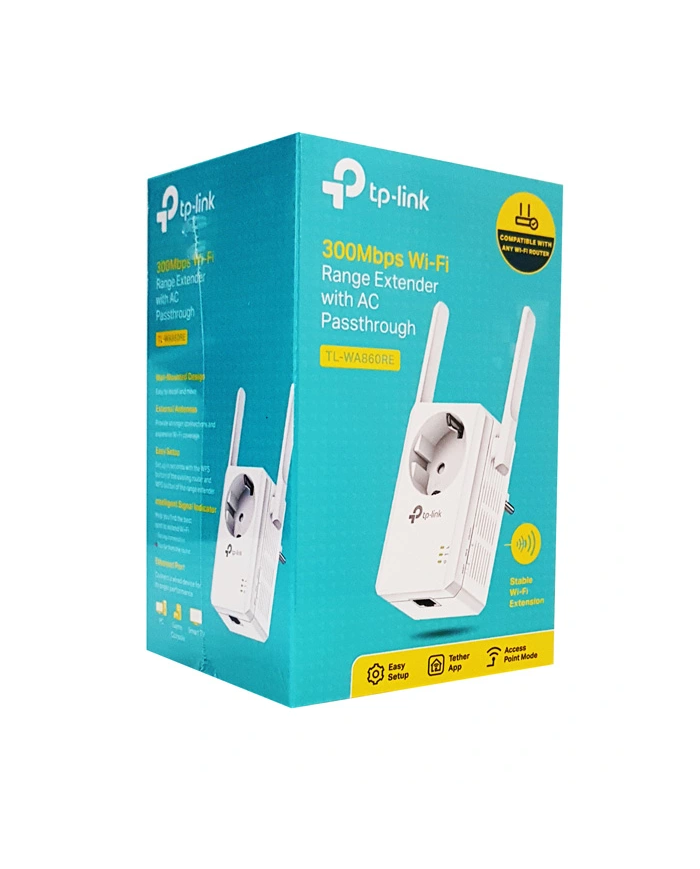 TP-LINK Range Extender TL-WA860RE, Passthrough, 300Mbps, Ver. 6.0