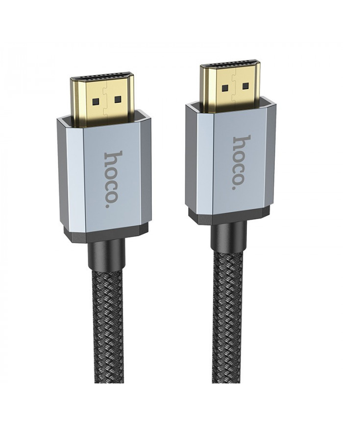 Καλώδιο σύνδεσης HDMI Hoco US03 HDMI 2.1 σε 8K 60Hz Ultra HD 48Gbps 1m Μαύρο