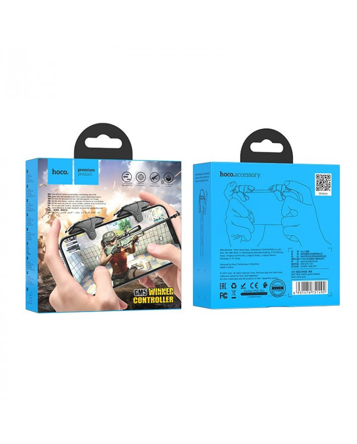 Τηλεχειριστήριο Παιχνιδιών Hoco GM5 Wolf Μobile Κατάλληλο για Συσκευές 4" έως 7"