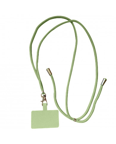 Universal Λουράκι Λαιμού για Θήκη Κινητού Ανοιχτό Πράσινο