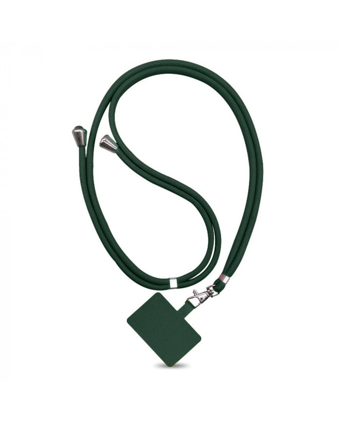 Universal Λουράκι Λαιμού για Θήκη Κινητού Σκούρο Πράσινο