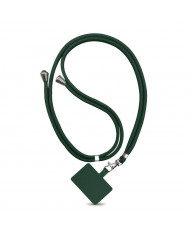 Universal Λουράκι Λαιμού για Θήκη Κινητού Σκούρο Πράσινο