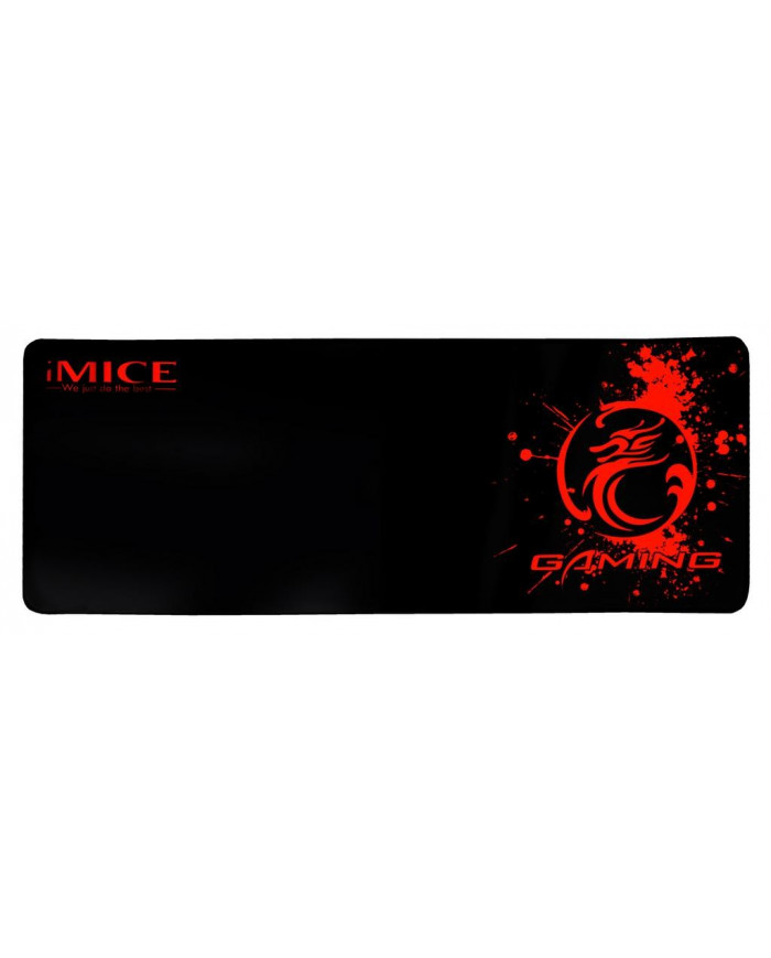 Gaming Mousepad iMICE Roll Red Dragon Αντιολισθητικό 770x295mm Μαύρο