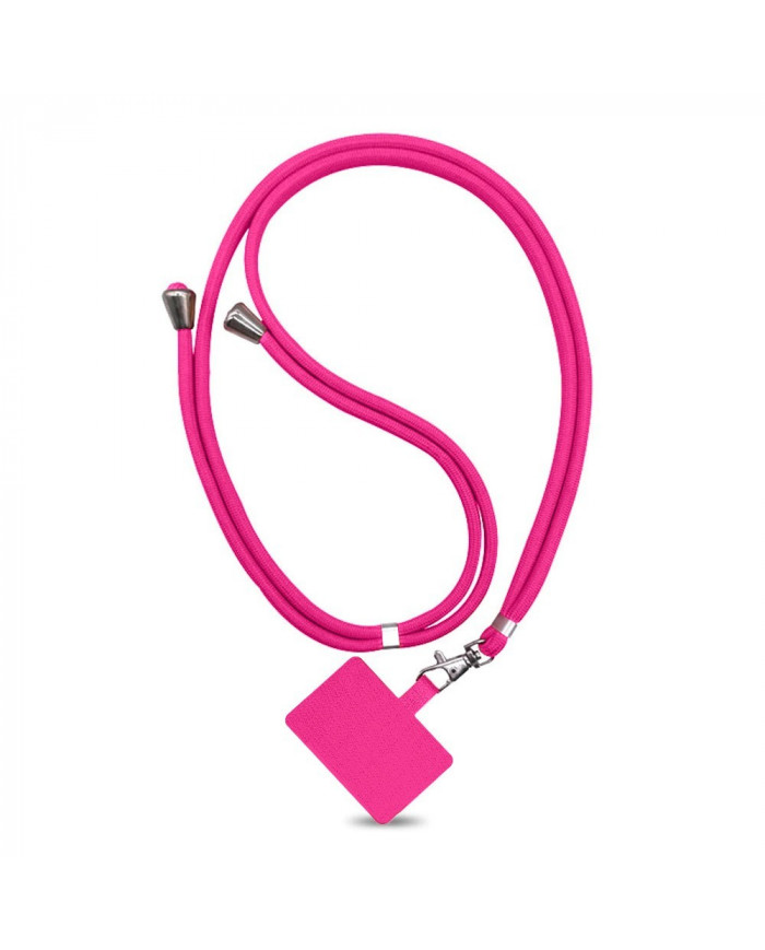 Universal Λουράκι Λαιμού για Θήκη Κινητού Φούξια