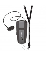 Bluetooth Hands Free Noozy Roller BH68 V.5.0 με Δόνηση και Strap Λαιμού Multi Pairing Μαύρο