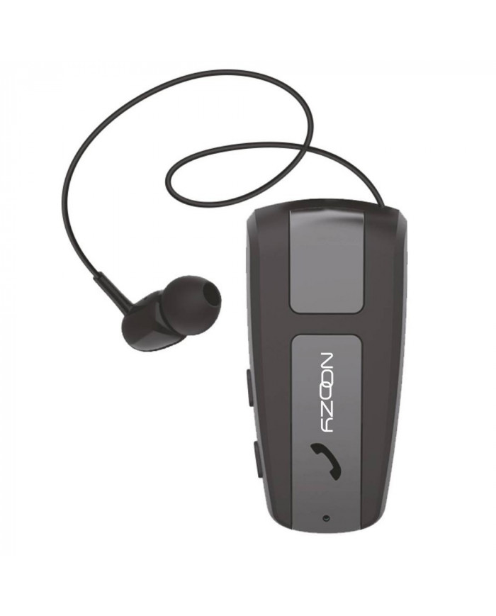 Bluetooth Hands Free Noozy Roller BH68 V.5.0 με Δόνηση και Strap Λαιμού Multi Pairing Μαύρο