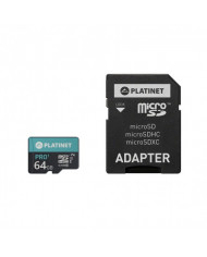 PLATINET microSDHC SECURE DIGITAL + ADAPTER SD 32GB class10 U1 70MB/s