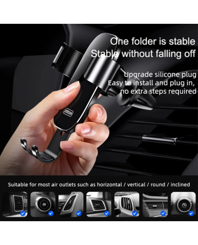 JOYROOM βάση smartphone για αυτοκίνητο JR-ZS198, μαύρη