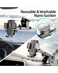 JOYROOM βάση smartphone αυτοκινήτου JR-OK3 για ταμπλό/παρμπρίζ, μαύρη