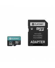 PLATINET microSDHC SECURE DIGITAL + ADAPTER SD 32GB class10 U1 70MB/s