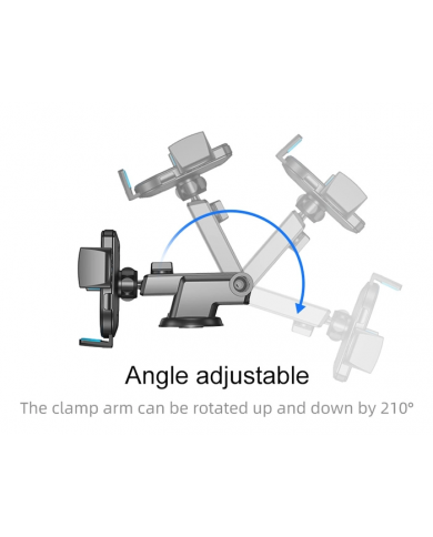 JOYROOM βάση smartphone αυτοκινήτου JR-OK3 για ταμπλό/παρμπρίζ, μαύρη