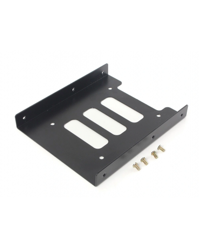 POWERTECH Tray Μετατροπής από 3.5" σε 2.5", μεταλλικό, μαύρο POWERTECH Tray Μετατροπής από 3.5" σε 2.5", μεταλλικό, μαύρο