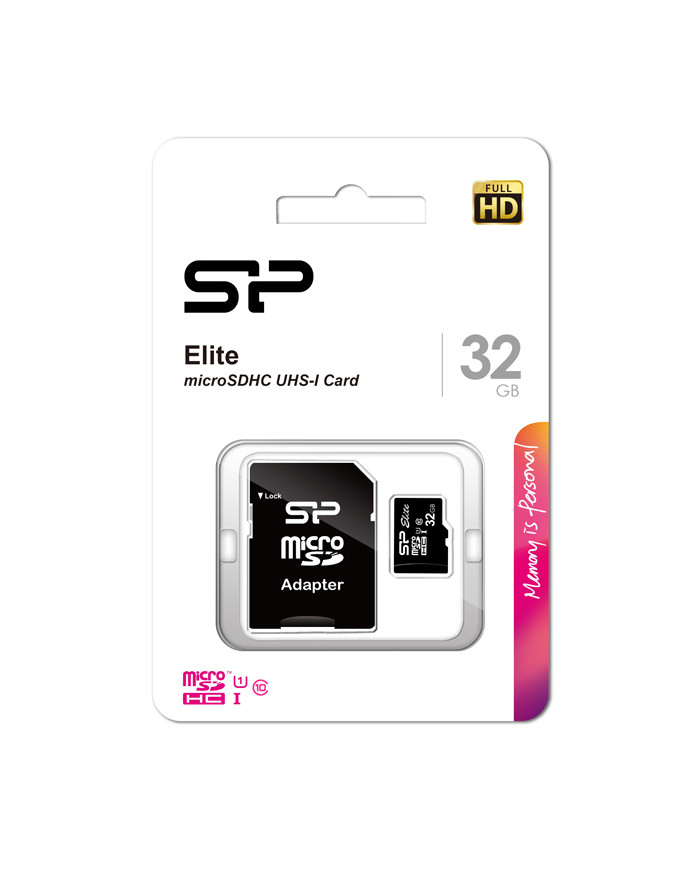 SILICON POWER κάρτα μνήμης Elite microSDXC UHS-1, 32GB, Class 10