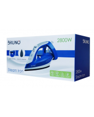 BRUNO σίδερο ατμού , 2800W, κεραμική πλάκα, anti-drip