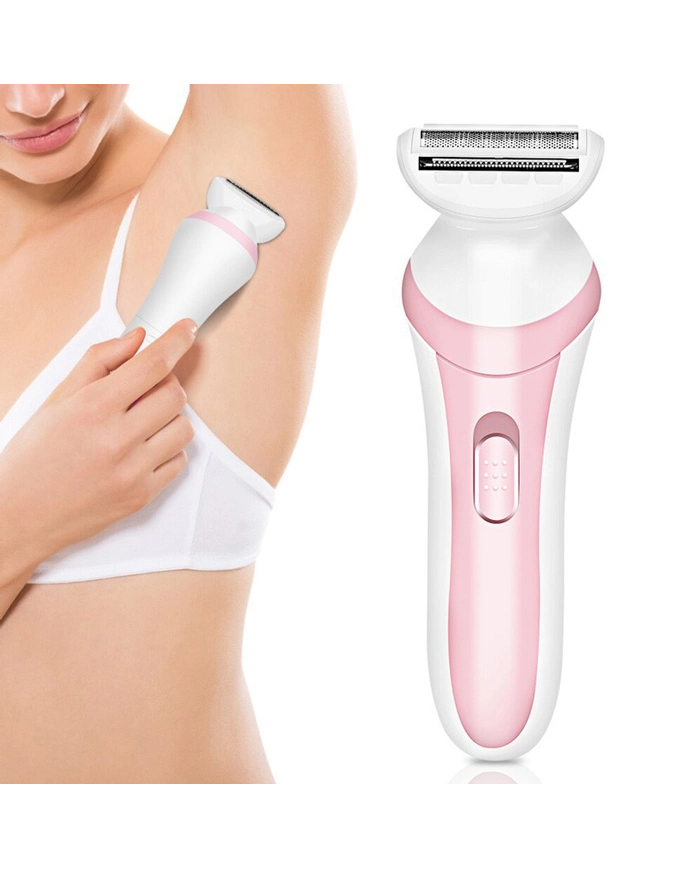 HTC αποτριχωτική μηχανή , 3 σε 1, επαναφορτιζόμενη, ροζ