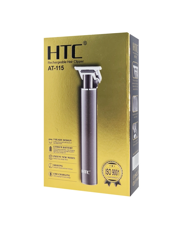 HTC ασύρματη κουρευτική μηχανή A, 4 μήκη κοπής, μαύρη HTC ασύρματη κουρευτική μηχανή A, 4 μήκη κοπής, μαύρη
