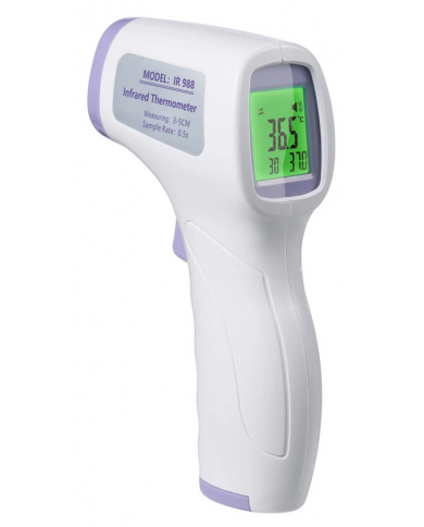 LYFTRACK Ηλεκτρονικό θερμόμετρο υπερύθρων με οθόνη , λευκό