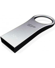 SILICON POWER USB Flash Drive Jewel 80, 64GB, USB 3.2, Titanium