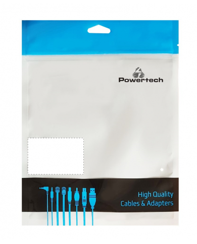 POWERTECH αντάπτορας HDMI σε VGA (F) PTH-023, 1920x1200p, μαύρο