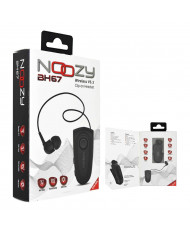 Bluetooth Hands Free Noozy Roller BH67 Bluetooth V.5.3 με Δόνηση Multi Pairing Μαύρο