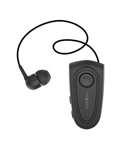 Bluetooth Hands Free Noozy Roller BH67 Bluetooth V.5.3 με Δόνηση Multi Pairing Μαύρο