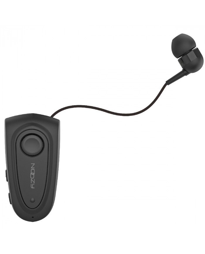 Bluetooth Hands Free Noozy Roller BH67 Bluetooth V.5.3 με Δόνηση Multi Pairing Μαύρο