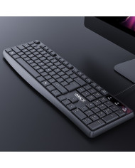 Πληκτρολόγιο και Ποντίκι Ενσύρματα iMICE KM-520 USB με 104 Πλήκτρα και 1200DPI. Μαύρο