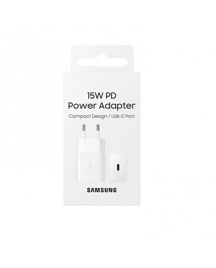 Φορτιστής Samsung Fast Charging EP-T1510NWEGEU 15W Λευκός