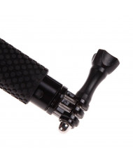 Selfie Stick Monopod LEDISTAR LDX-806 για Φωτογραφικές Μηχανές τύπου GoPro. Πτυσσόμενο Μαύρο Μήκος: 18cm-48cm