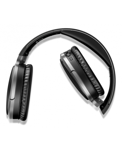 USAMS bluetooth headphones , wireless & wired, 40mm, μαύρα USAMS bluetooth headphones , wireless & wired, 40mm, μαύρα
