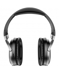 USAMS bluetooth headphones , wireless & wired, 40mm, μαύρα
