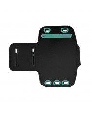 Θήκη Μπράτσου Ancus Συμβατή με Τηλέφωνα έως 6" με θήκη κλειδιού Μαύρο-Γκρί