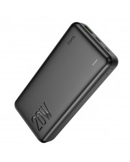 Power Bank Hoco J87A Tacker 20000mAh PD20W+QC3.0 Έξοδος Usb-A 20W και Usb-C 18W Μαύρο