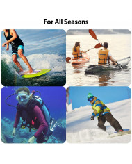 Θήκη Αδιάβροχη Goospery για Κινητά Τηλέφωνα Λευκό 19x10.5cm