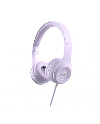 Ακουστικά Stereo Hoco W21 Graceful Charm 3.5mm με Μικρόφωνο Μωβ Ακουστικά Stereo Hoco W21 Graceful Charm 3.5mm με Μικρόφωνο Μωβ
